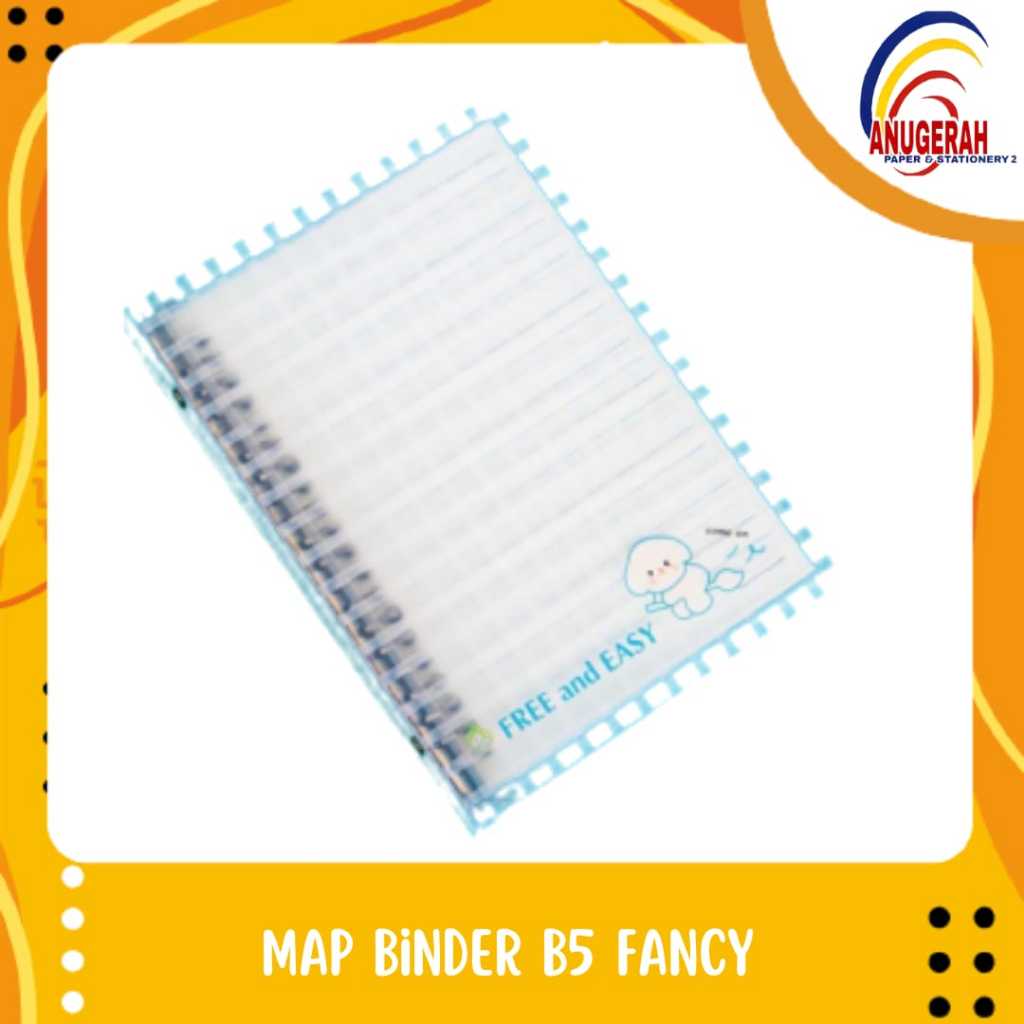 

BINDER B5 FANCY SERIES (PCS)