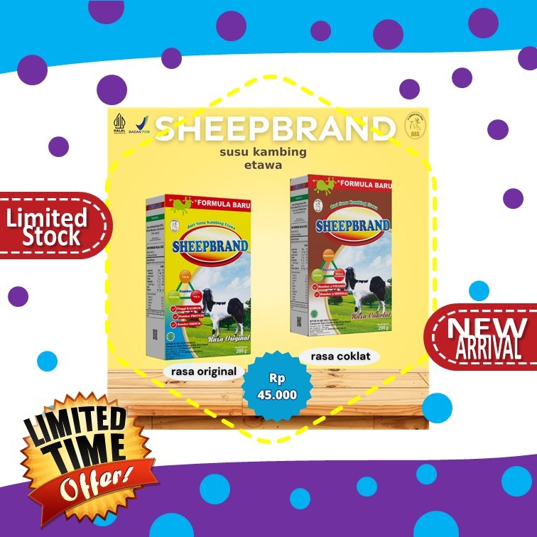 

1 BOX SHEEPBRAND KALSIUM DAPAT MENJAGA KESEHATAN TULANG DAN SENDI