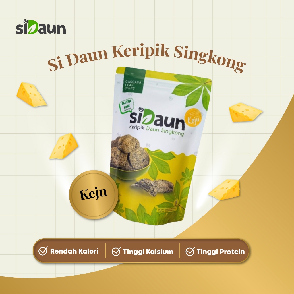 

SiDaun Singkong Keju 70gr