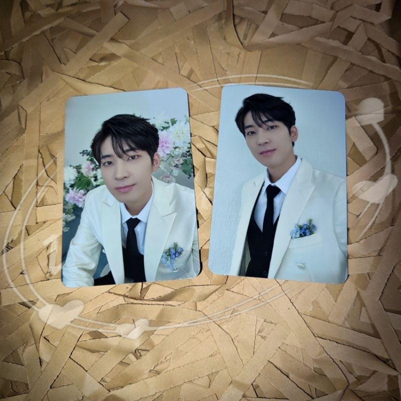 Photocard Official - SEVENTEEN Wonwoo FML Carat Version, Binder Cover Inclusions