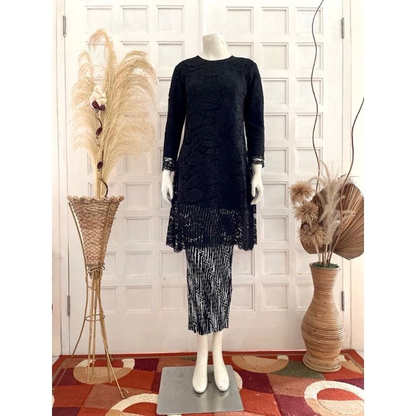 atasan Kebaya Tunik / Kebaya Tunik Brokat / Kebaya Modern / Kebaya Tunik Brokat jumbo M-5XL / Kebaya