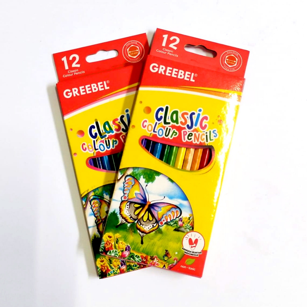 

Pensil Warna GREEBEL 12 Warna
