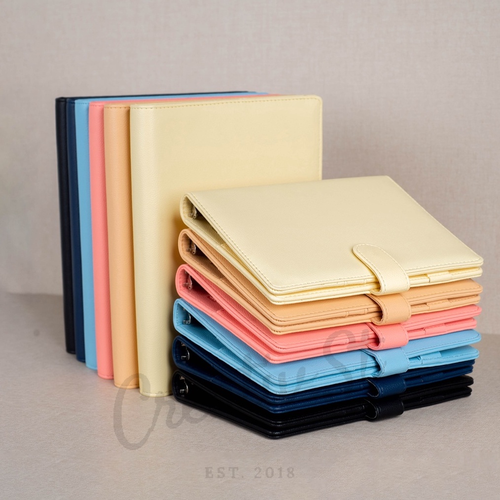 

Termurah [Tulis.Id] Premium Leather Binder A5 B5 Binder Kuliah INCLUDE Loose Leaf Agenda Eksklusif Polos 20 Ring 26 Ring grosir