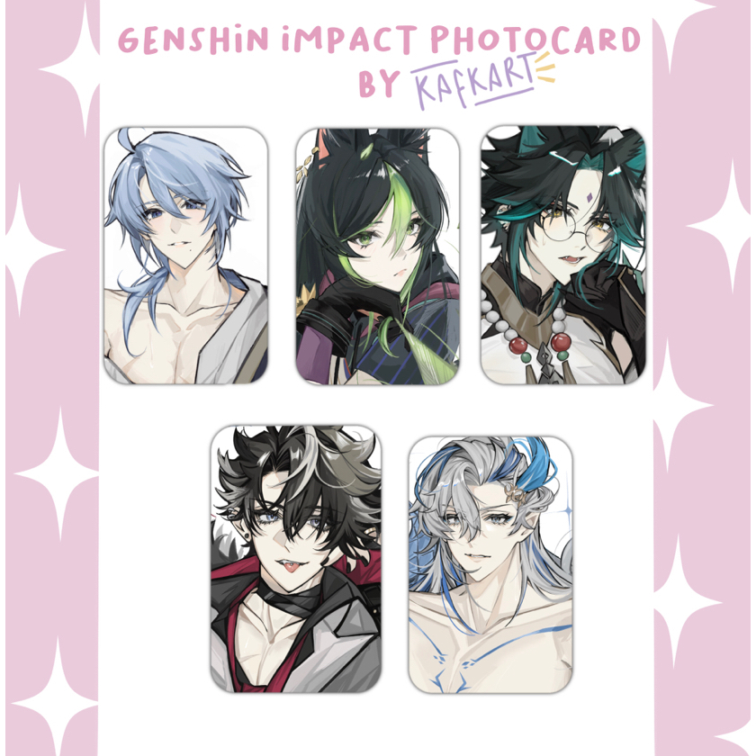 Photocard GENSHIN IMPACT | by kafkart