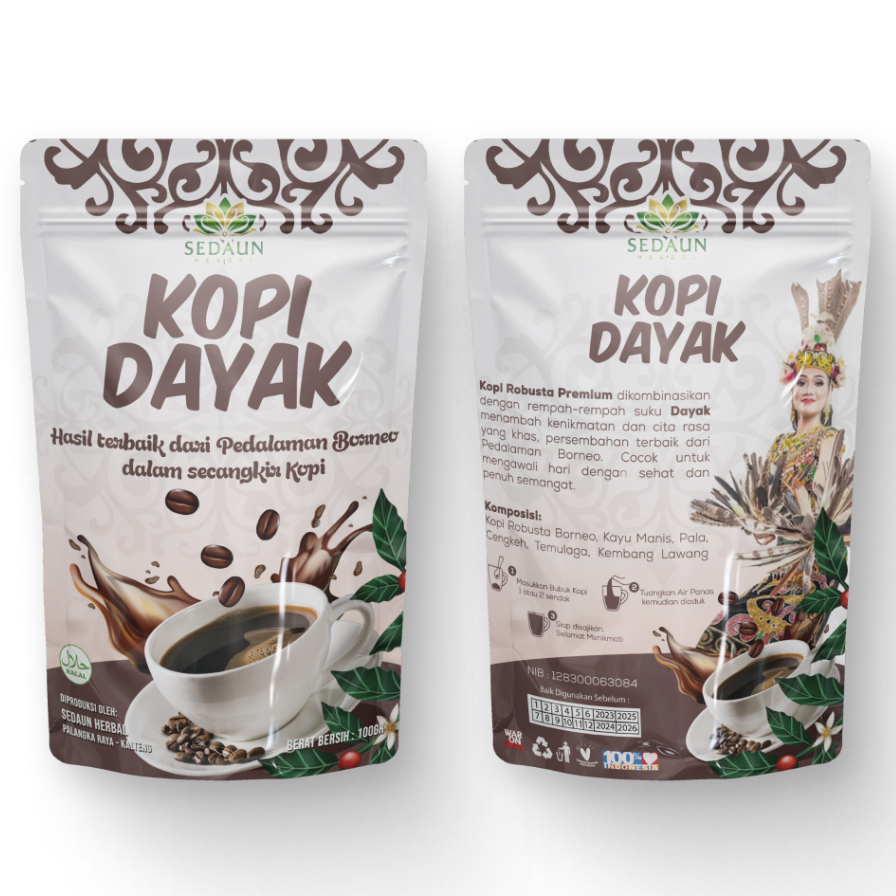 

KOPI DAYAK PREMIUM KHAS KALIMANTAN