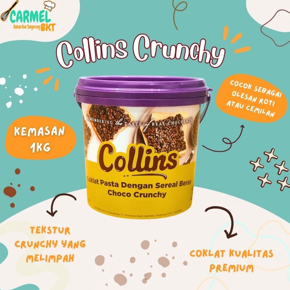 

MURAH TANGERANG - COLLINS COKLAT CRUNCHY 1kg