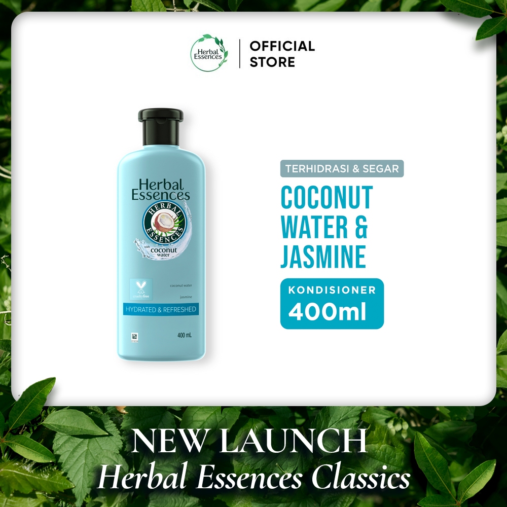 Herbal Essences Classics Hydrated and Refreshed Coconut Water 400ml Conditioner
