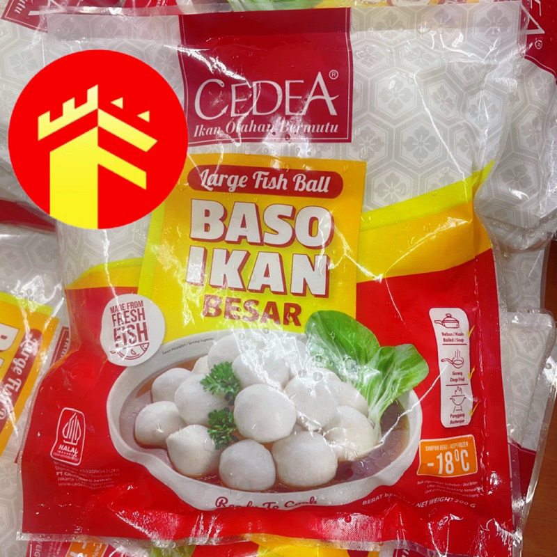 

CEDEA FISH BALL 500 GR CEDEA BOLA IKAN CEDEA BAKSO IKAN UDANG KEPITING SALMON 500 GR