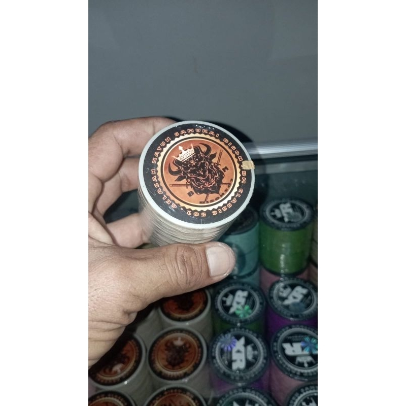 Gelasan Benang Katun Samurai Bison