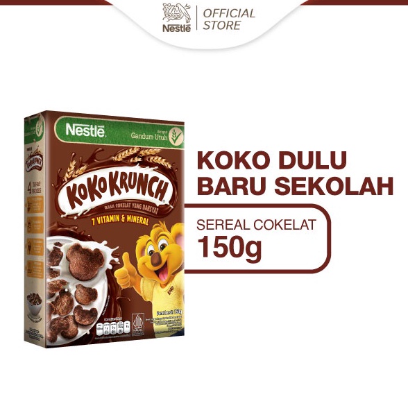 

87 Nestle KOKO KRUNCH Sarapan Sereal Coklat 150 gr ✱Diskon