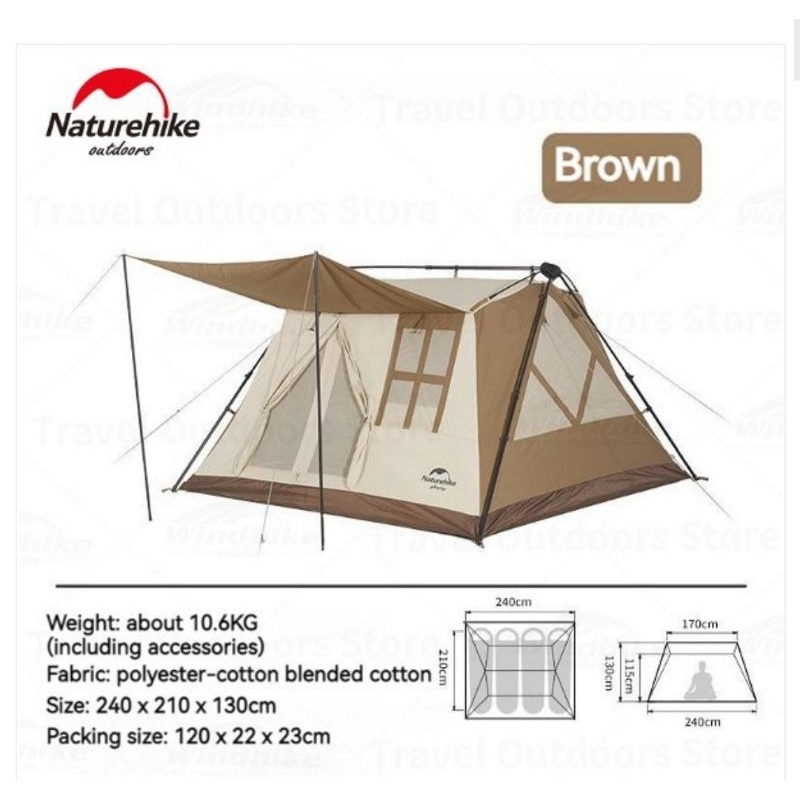 TENDA NATUREHIKE CNH22ZP029