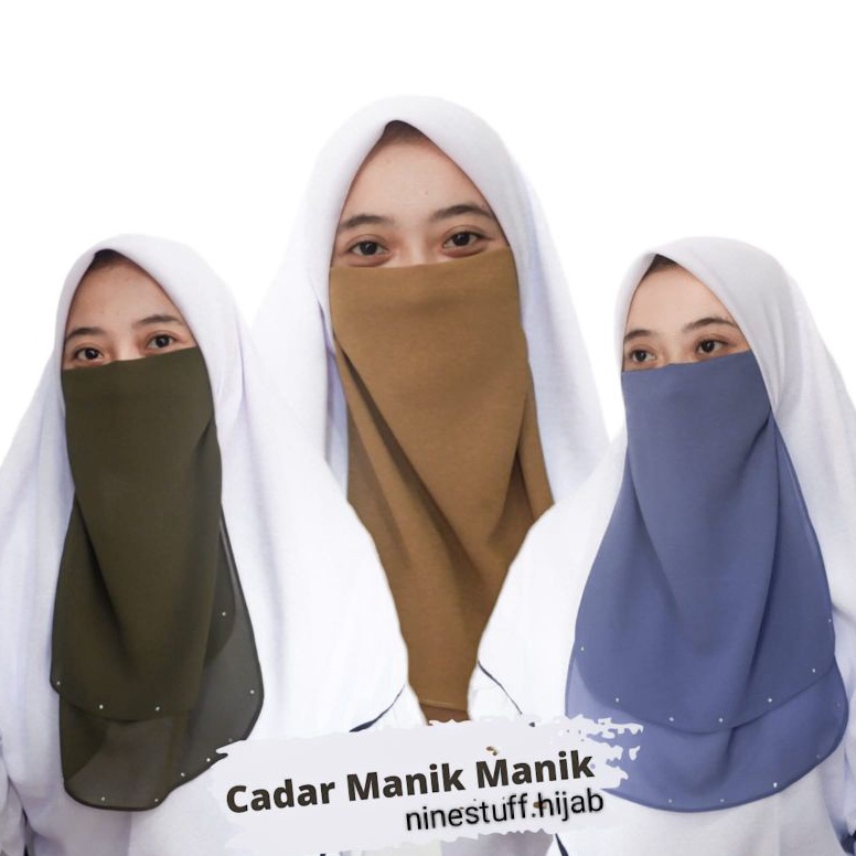 36 Cadar Tali 2 layer Manik Permata cadar ceruty babydoll zq7lf