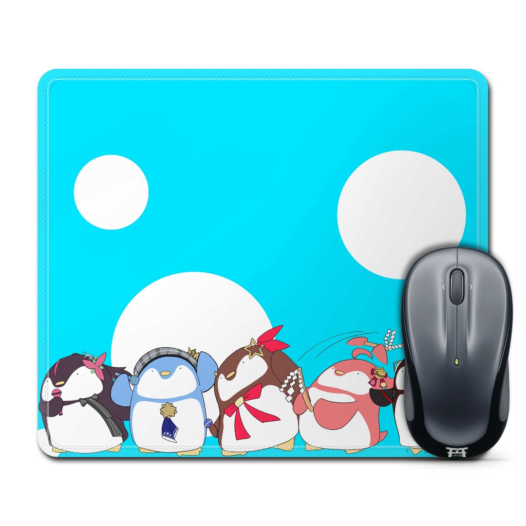 Mouse pad gaming anime vtuberHOLO JP PENGUIN DOLL GEN 0-HOLO JPmaterial Rubber