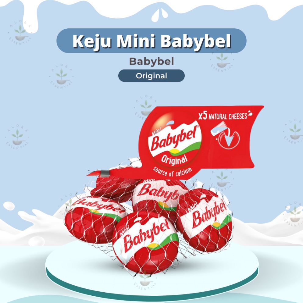 

[‰G45&] Keju Babybel Mini 110gr - Babybel Keju Bayi - Keju Babybel MPASI BAYI Discount