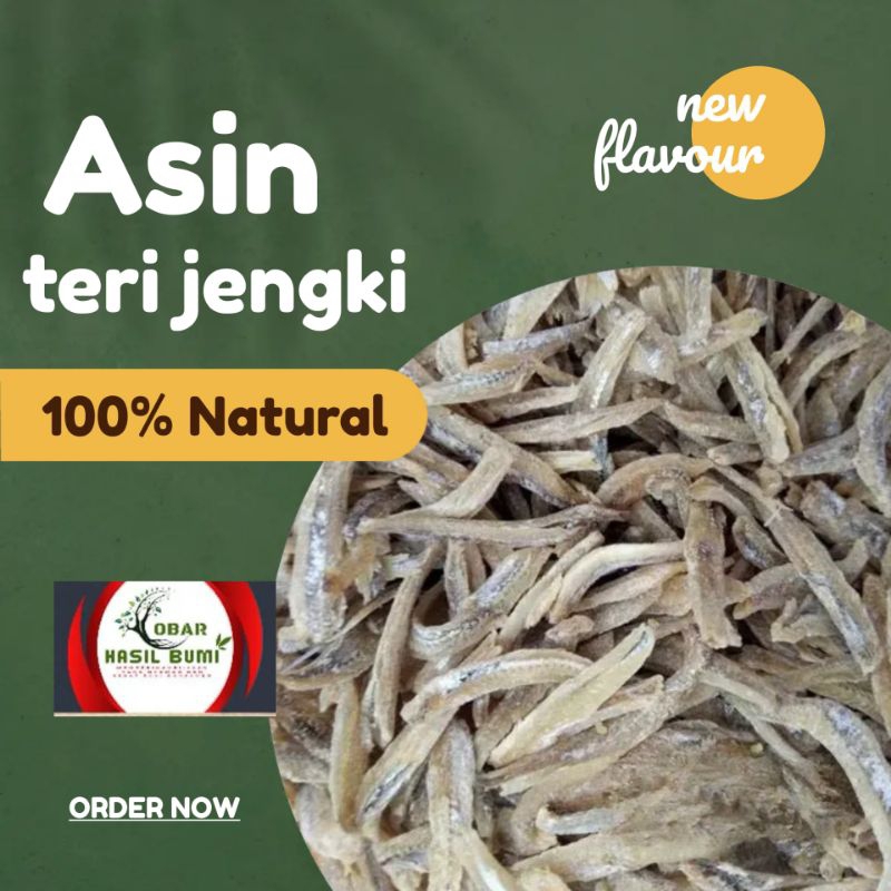 

Ikan asin teri jengki/rebus 100g