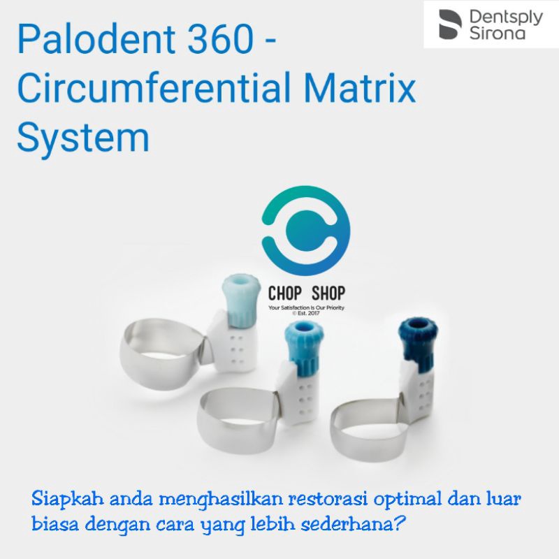 

12.12 HARGA GROSIR Dental Matrix Universal Dentsply matrix Palodent 360 per pcs !