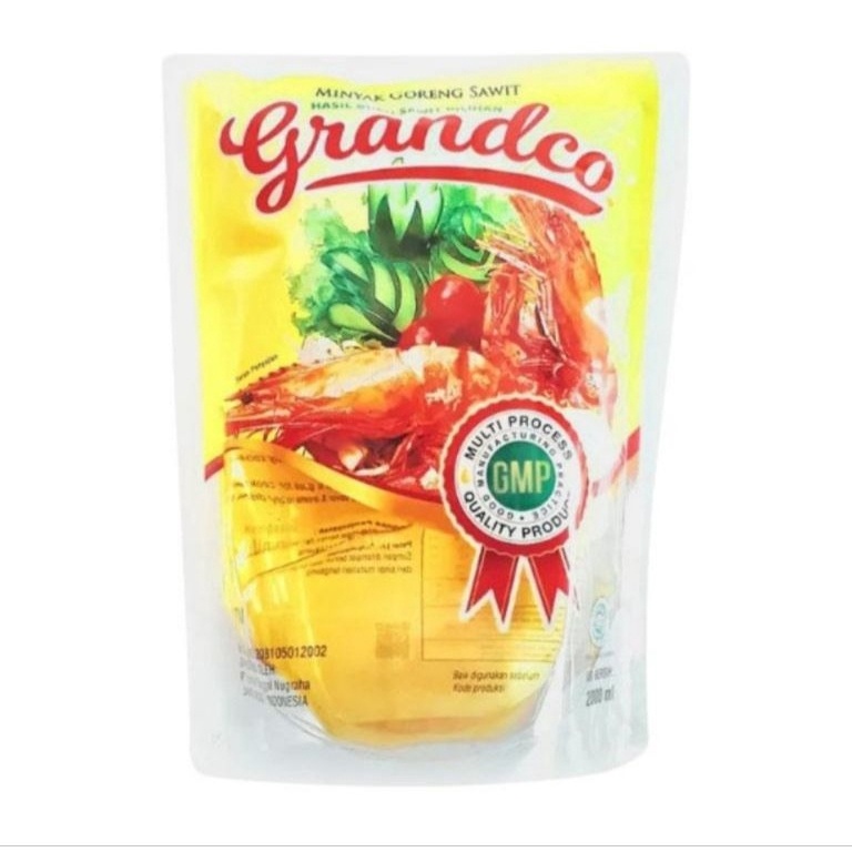 

[✡N90/] MINYAK GORENG GRANDCO 2 LITER [50]