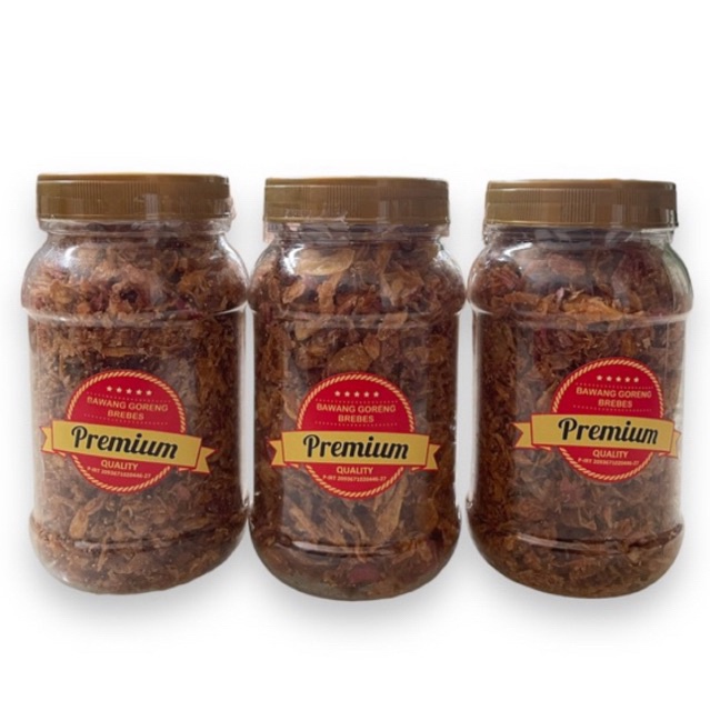 

MALL musdalifah bawang goreng - 3 toples Bawang goreng brebes Premium serbuuu !
