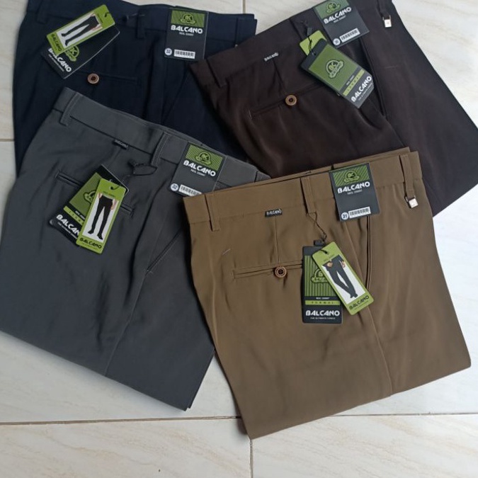Promo BALCANO CELANA BAHAN PRIA STANDAR TEBAL ORIGINAL.