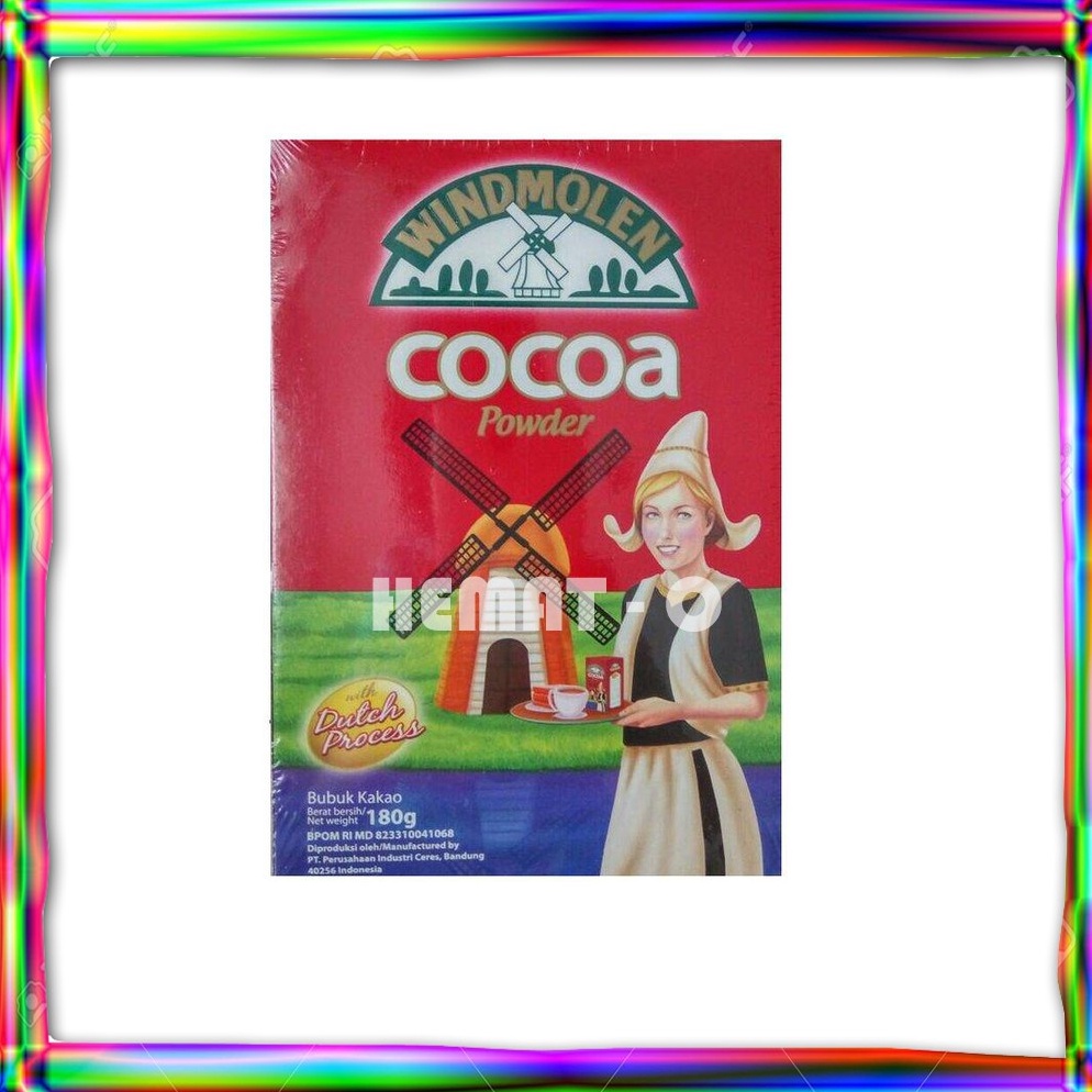 

WINDMOLEN Cocoa Powder Coklat Bubuk 165gr Harga Termurah