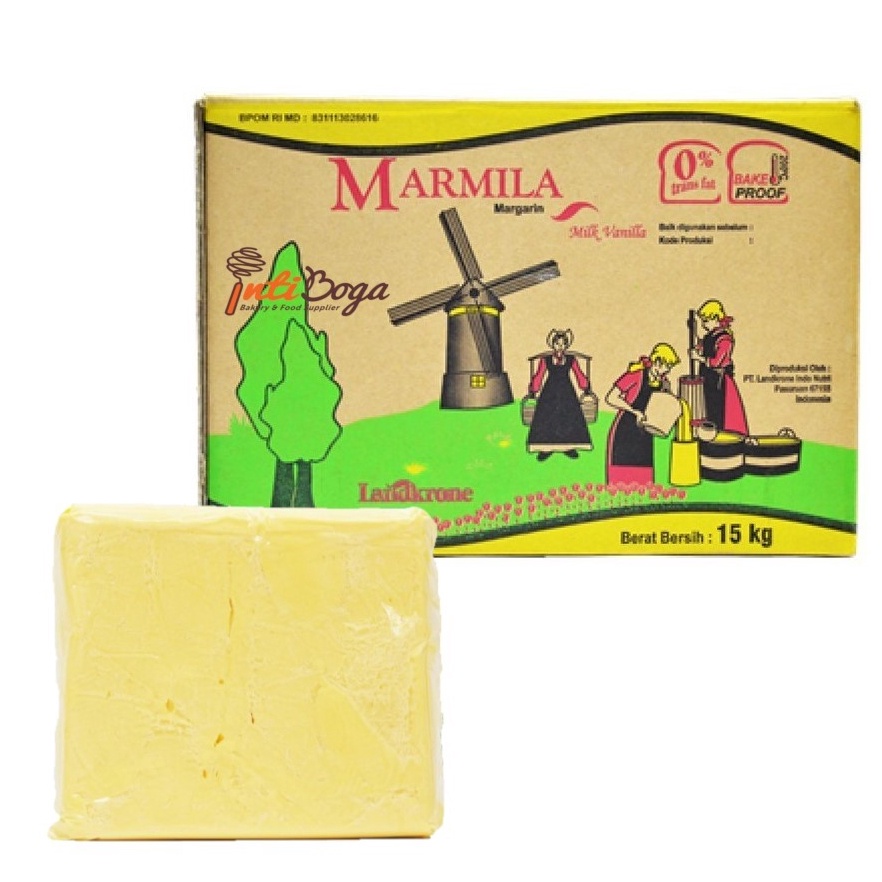 

69 Marmila Margarine Rasa Susu Vanilla 1kg - REPACK 7680
