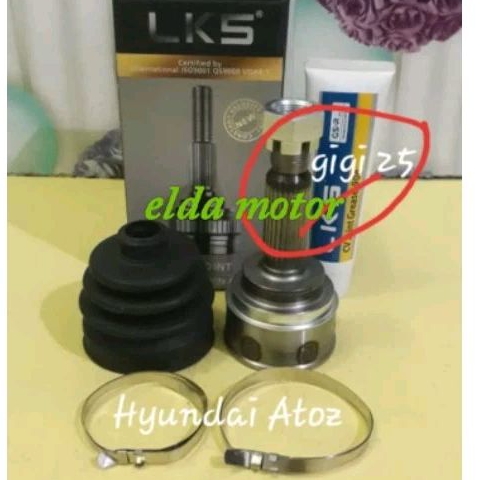 CV Joint Luar As Roda Depan Luar Hyundai Atoz Atos