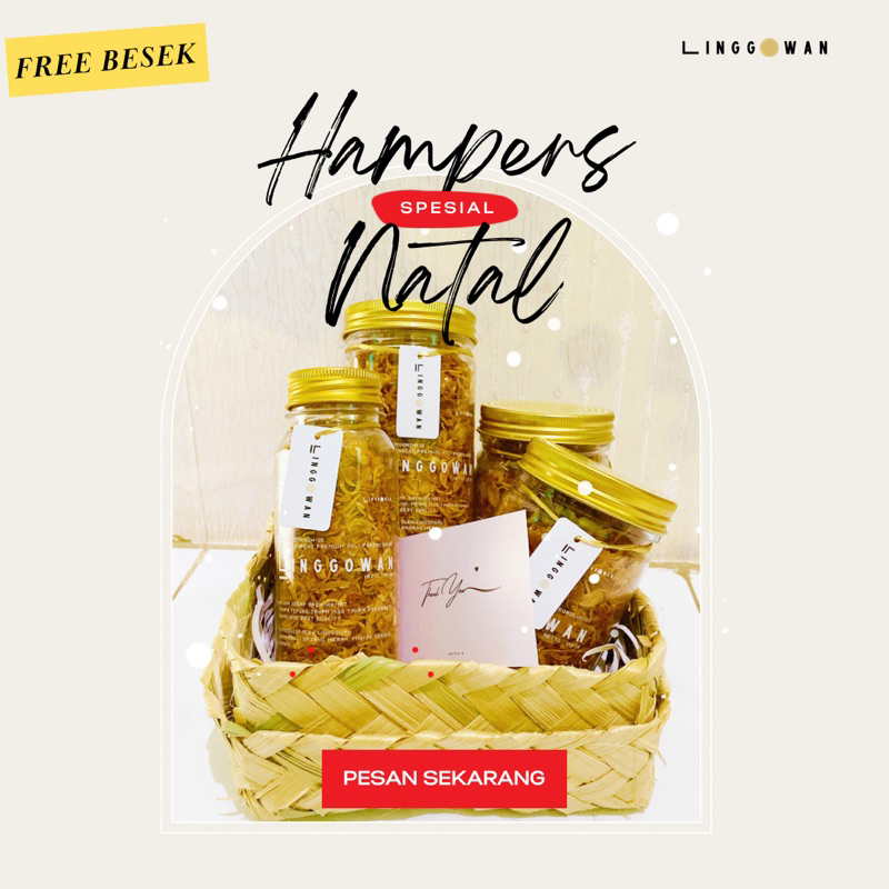 

Hampers Bawang goreng | Hampers Natal | Kado Natal | Parcel Bumbu