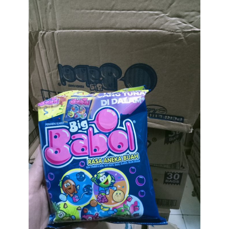 

Big babol/pernen karet