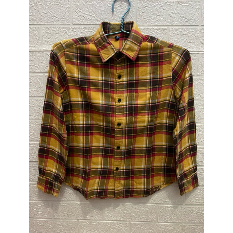 Kemeja Flanel Uniqlo (PL)