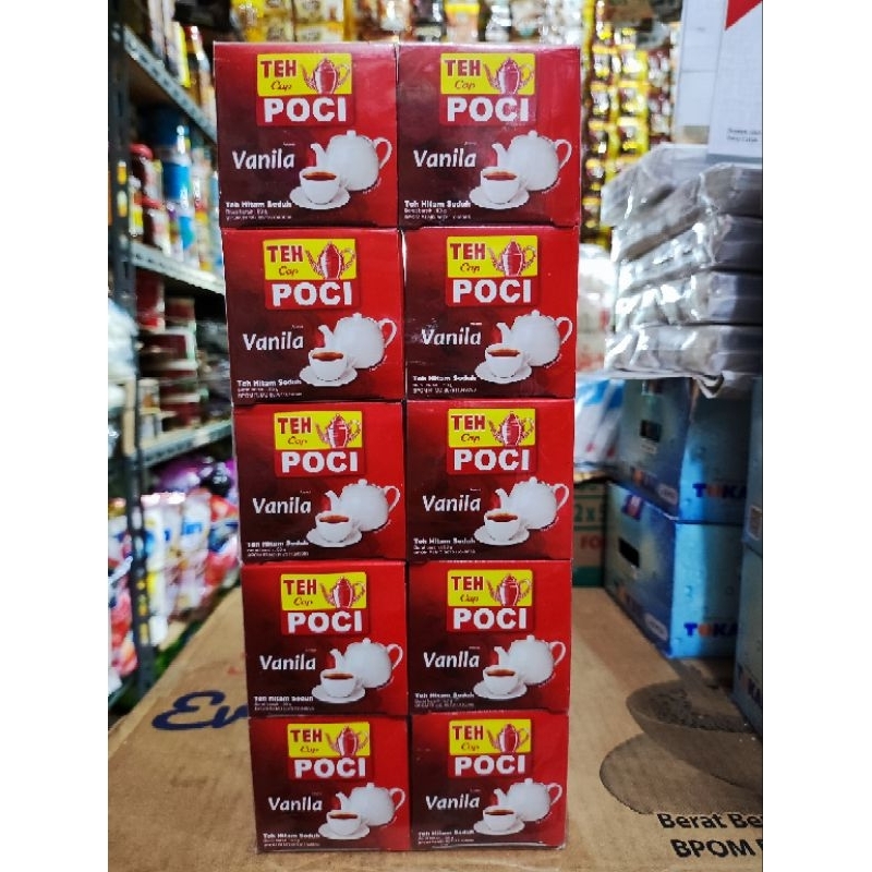 

Teh Poci Bubuk Vanila 50g (1pak = 10pcs)