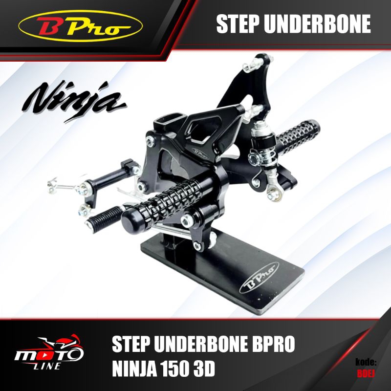 Footstep Underbone Bpro Ninja R RR SS Model 3D