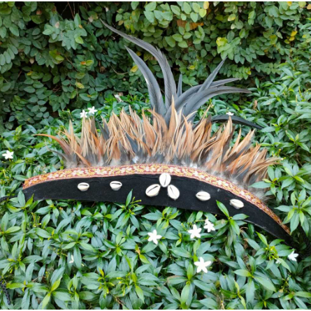 Diskon Hiasan kepala Topi adat Papua Kerang