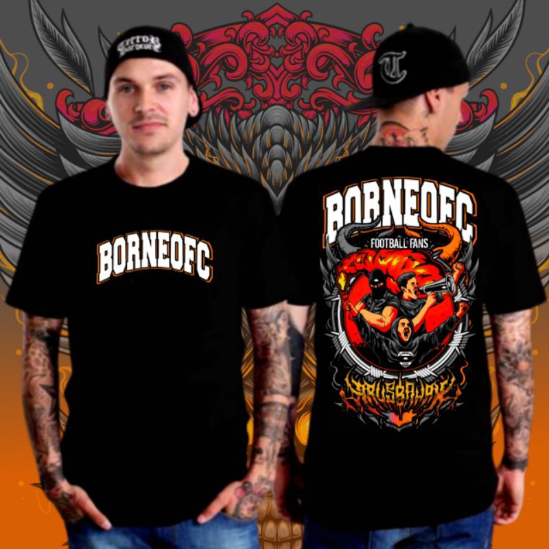 Kaos Pusamania Borneo Fc Distro Warna Hitam