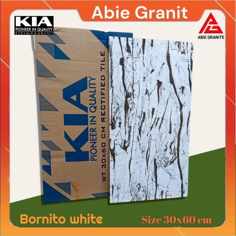 keramik KiA 30x60  Bornito white