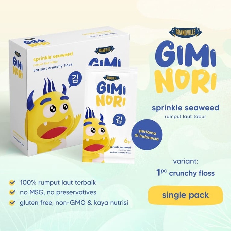 

[☏R31>] Grandville Gimi Nori Rumput Laut Tabur Floss Single pack [34]