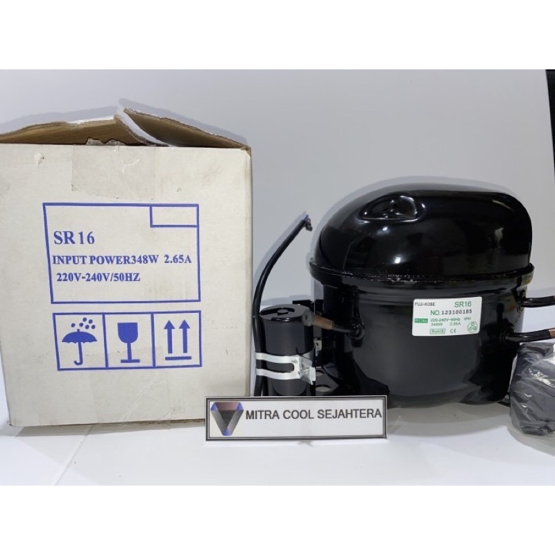 KOMPRESOR COMPRESOR KULKAS FREEZER UKURAN BESAR FUJI KOBE/SIDE BY SIDE/SHOWCASE 1/2 PK