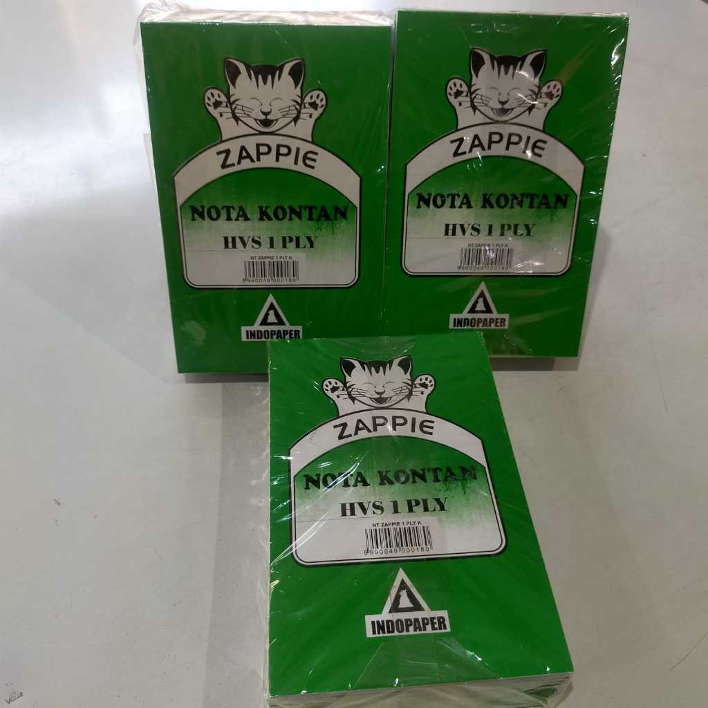 

Nota Kontan HVS Indopaper Zappie Kecil 1 Ply