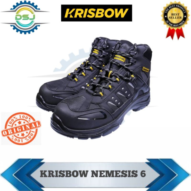 KRISBOW / Sepatu Safety Krisbow Nemesis 6 inch Original