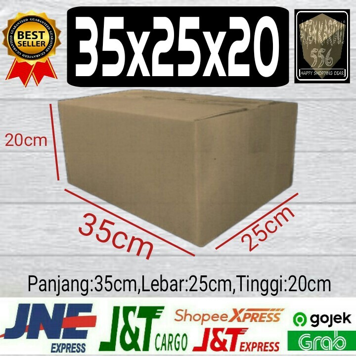 

kardus ukuran 35x25x20 kardus sedang kardus besar kardus kecil krdus murah