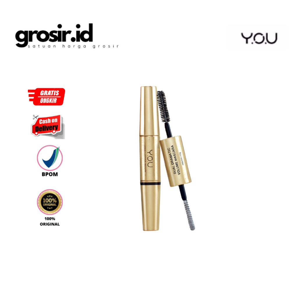 YOU THE GOLD ONE DUAL DRAMATIC VOLUME MASCARA/MASKARA YOU