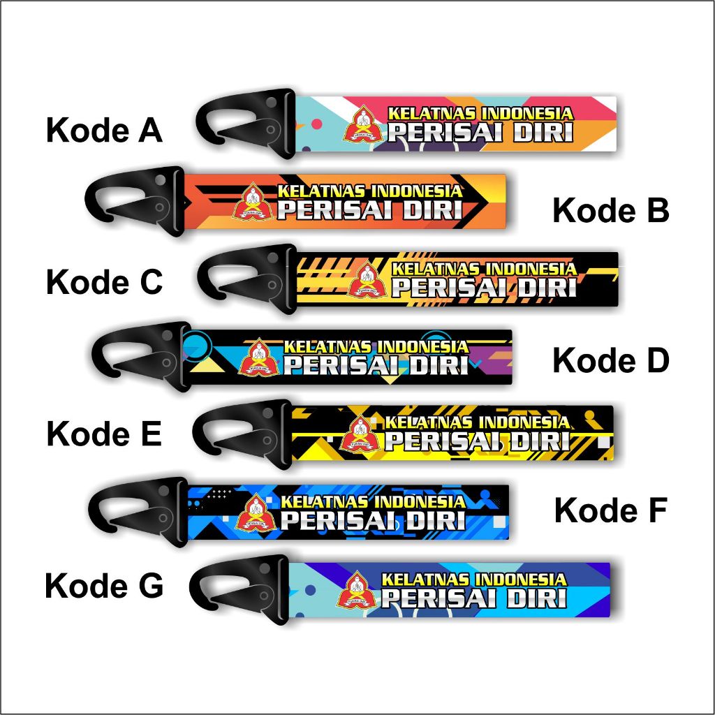 

Keychain Lanyard Perisai Diri Snaphook - GANTI TOPI