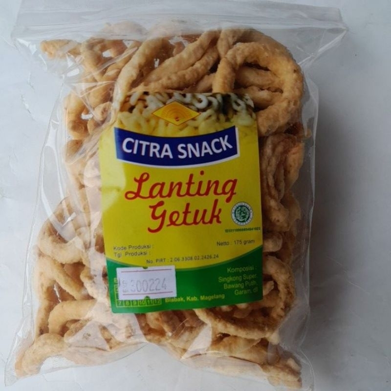 

kelanting getuk citra snack 200gr.lanting getuk.klanting getuk original lampung 200gr.