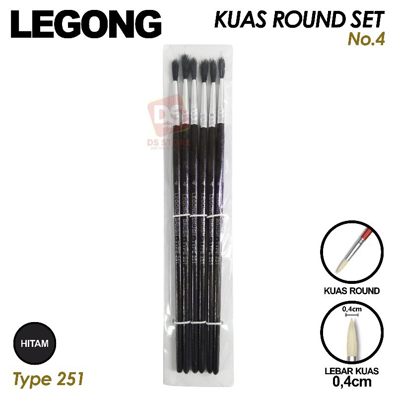 

LEGONG KUAS (251) ROUND SET No. 4