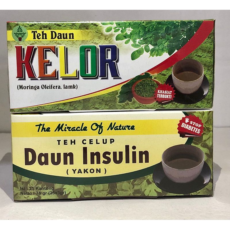 

DUA PUTRA TANJUNG teh celup daun kelor / teh daun insulin l