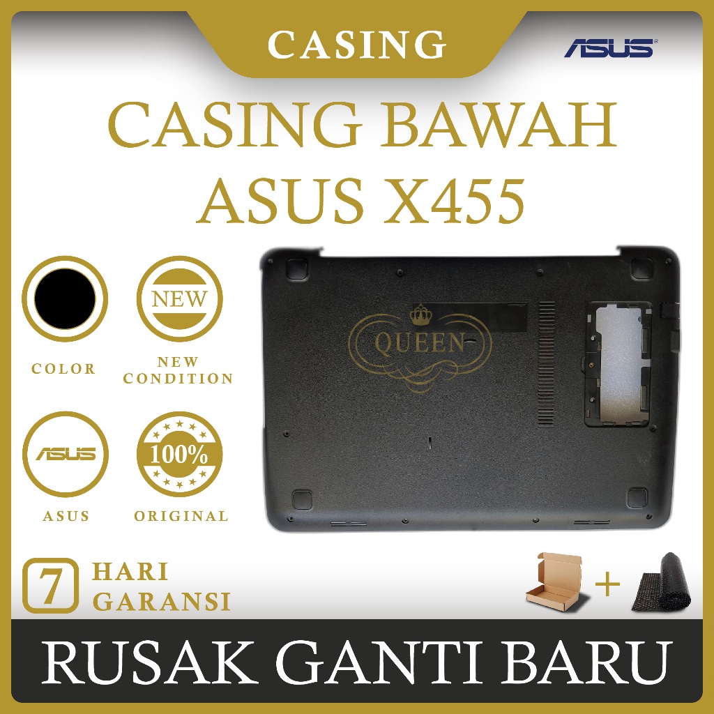 CASING BAWAH LAPTOP ASUS X455 ORIGINAL