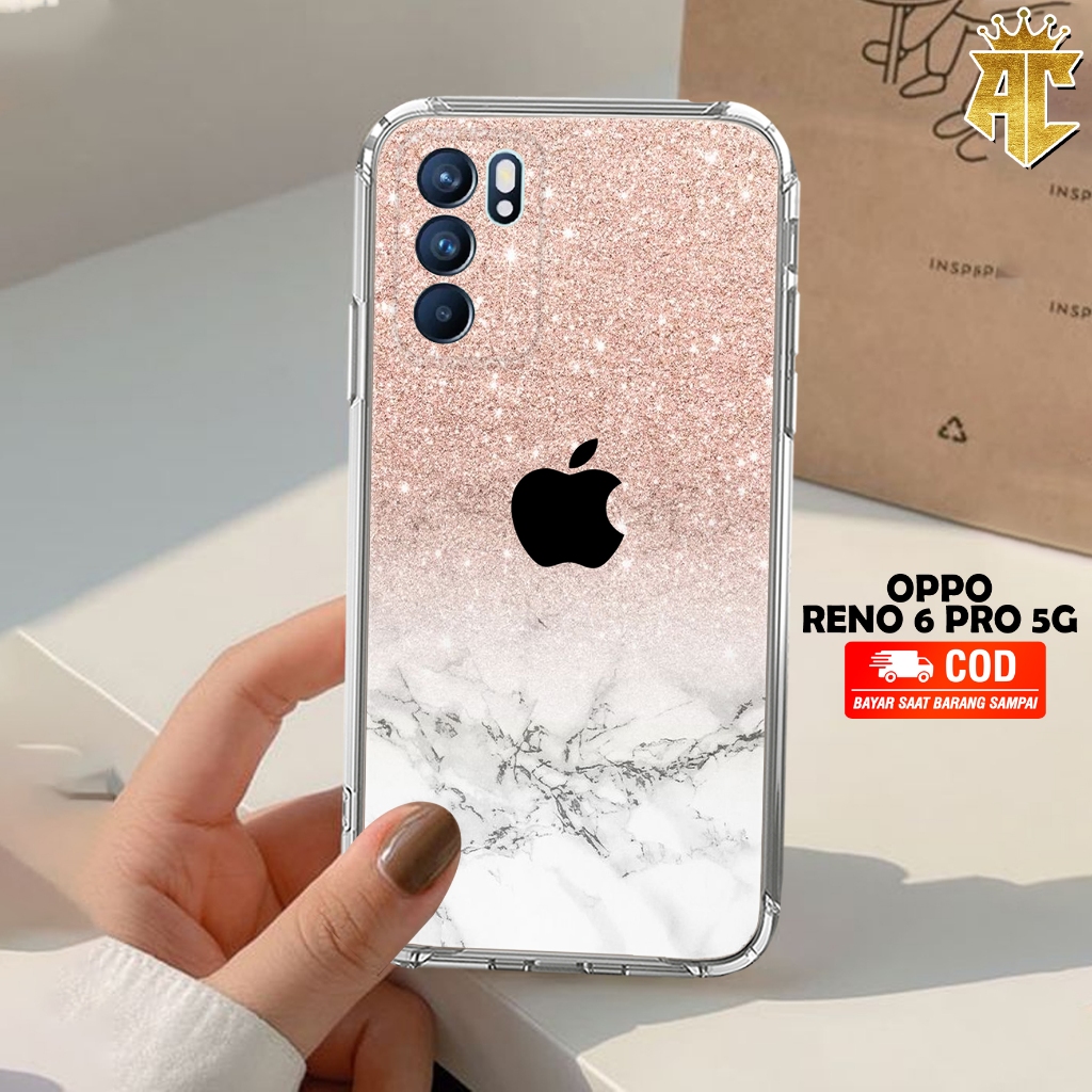 CASE OPPO RENO 6 PRO 5G - Casing OPPO RENO 6 PRO 5G Terbaru 2023 AERO STORE [ MOTIF 24 ] Silikon - C