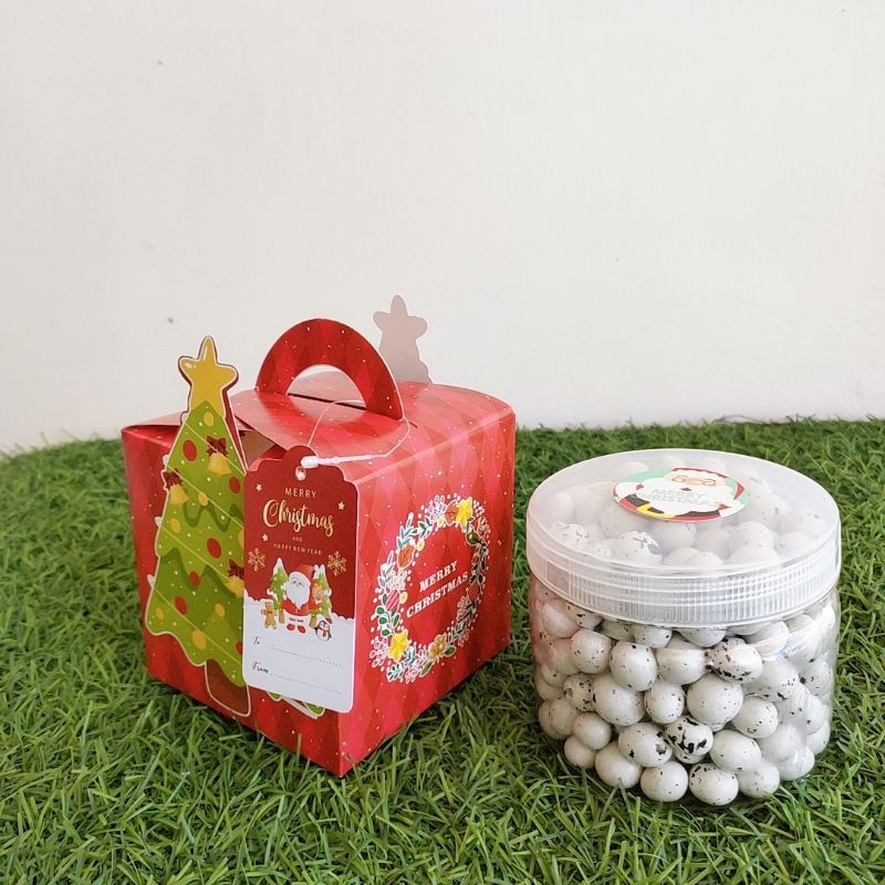 

Christmas gift coklat scandia kemasan tabung edisi natal ( SCP )