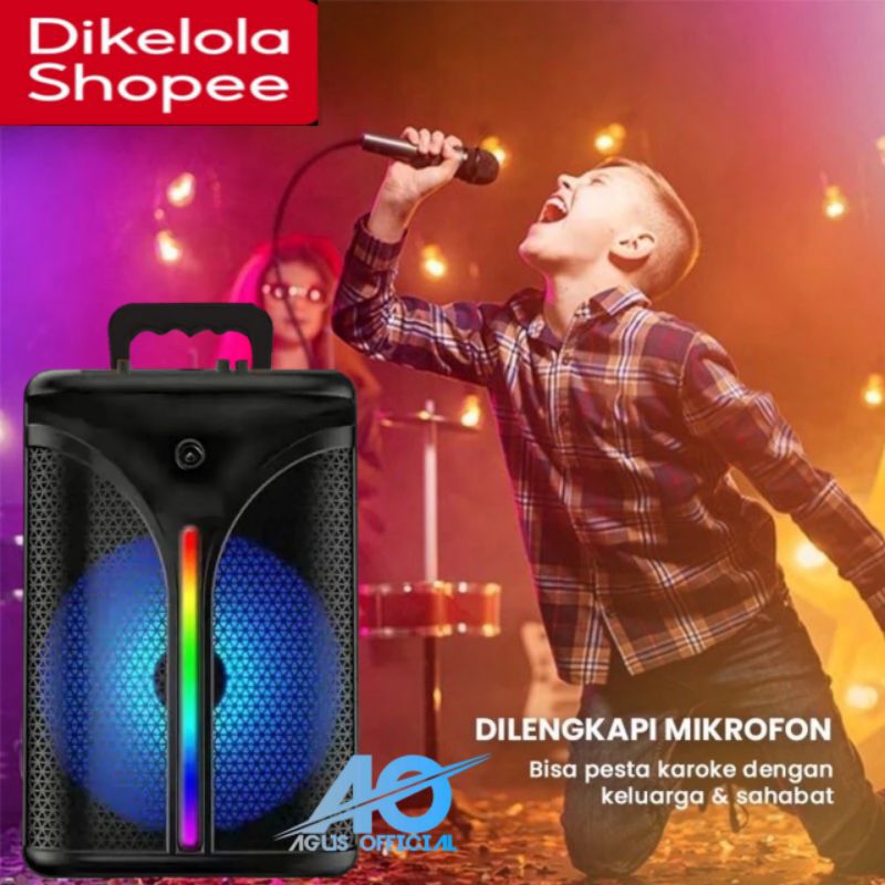 Speaker f6691 mic wireless bluetooth Xbass radio