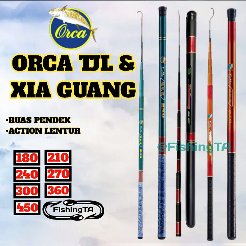 TEGEK RUAS PENDEK ORCA TJL XIAGUANG
