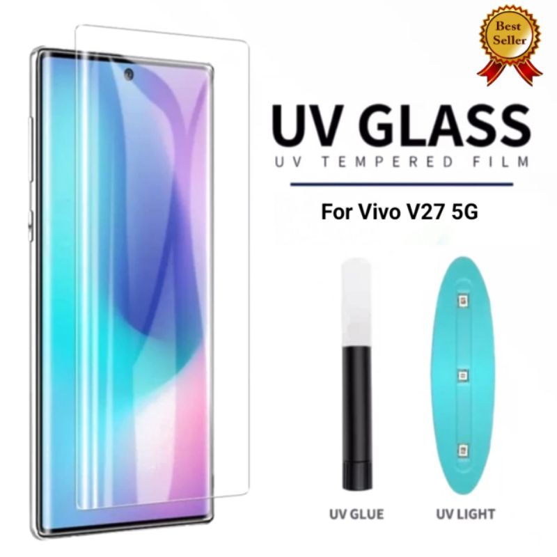 Tempered Glass UV Glue Vivo V27 5G